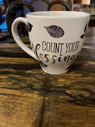 Count Your Blessings Large Mug. RSV|124998