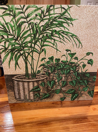 Plants & Ferns Fabric Print (18" x 18") MTS|79802