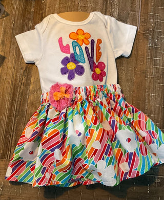 Love Onesie & Skirt 18 Mos RSV|5452