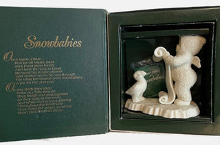 Snowbabies "Are you on my list" Dept. 56 1998 #62 VV MTS|94886