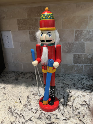 15” Nutcracker Skier RCD|128829
