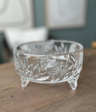 Crystal footed bowl|53052