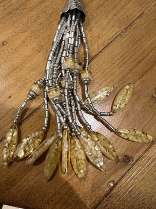 Silver/Gold Statement Necklace MTS|134817