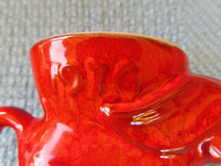 Red Donkey porcelain cup/mug RCD