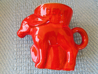 Red Donkey porcelain cup/mug RCD
