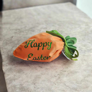 Happy Easter Velvet Drawstring Bag|64242