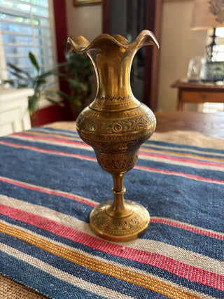 Vintage Brass Tulip Vase MTS|80547