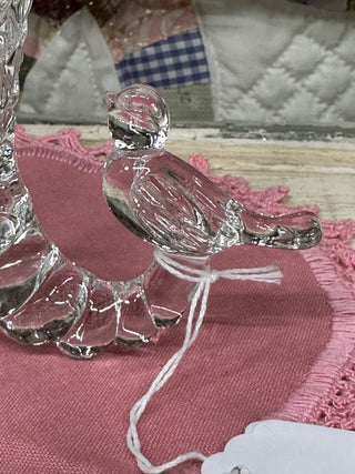 Vintage Hofbauer Clear Vase (Bird) Horn of Plenty RCD|52291