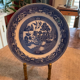 Blue Willow side plate MTS