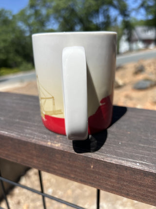 12F Starbucks Mug Ohio 2009 Collector Series 16 oz Riverboat MTS|67953