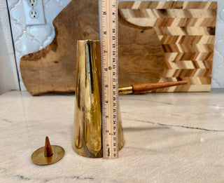 VTG BRASS ITALIAN COFFEE POT|113150