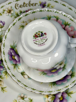 Royal Albert October Cosmos Trio (set of 3) RSV