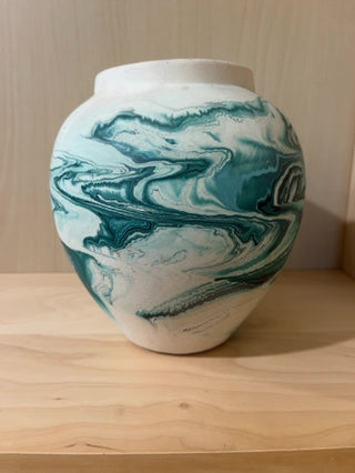 blue/green  Nejmadji vase