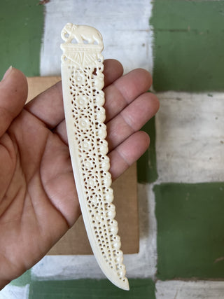 Antique Bakelite Carved Letter opener F&M|91780