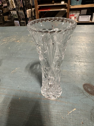 Vintage Lenox Fine Crystal Star Bud Vase Clear Cut Glass #62 VV MTS|145293