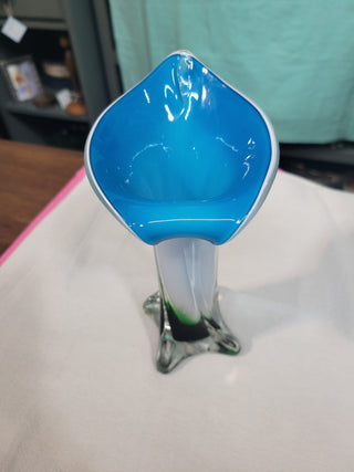 Vintage Murano Lily Vase RCD