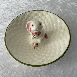 ceramic bunny dish RSV