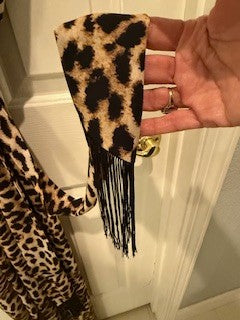 INC cheetah print jumpsuit sz 6