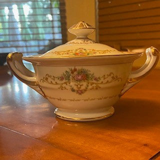 1940s Noritake Mystery #173 Sugar Bowl & Lid