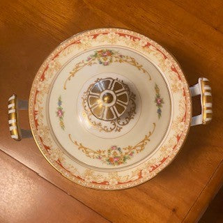 1940s Noritake Mystery #173 Sugar Bowl & Lid