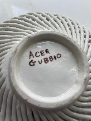 Vintage Acer Gubbio Italy Floral Trinket-RSV