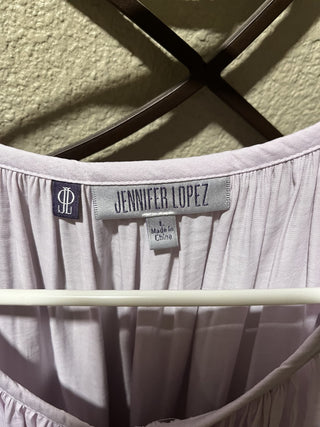 Women's Lavendar Long Sleeve Blouse by Jennifer Lopez Size Large RCD|119414