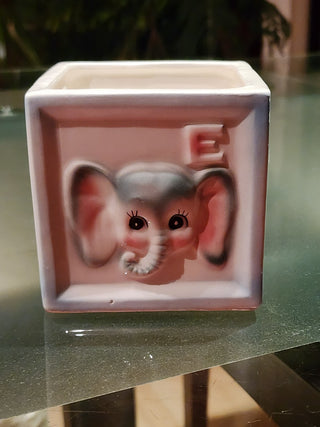 Vtg Planter Cube Nursery RSV|61362