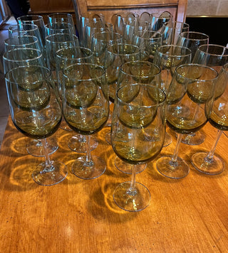Large Green Wine Glass. RSV|109700