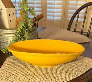 211 West 13” Gold Oval Bowl RSV|127813