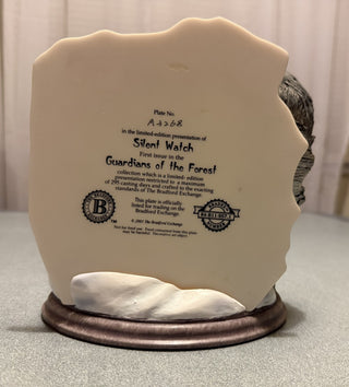 Bradford Exchange Silent Watch Wolves|73213