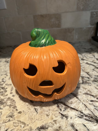 Ceramic Jack-O-Lantern Luminary RCD|116393