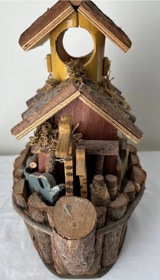 Wooden Noah's Ark Birdhouse /Decor 12" #62 VV MTS|82162