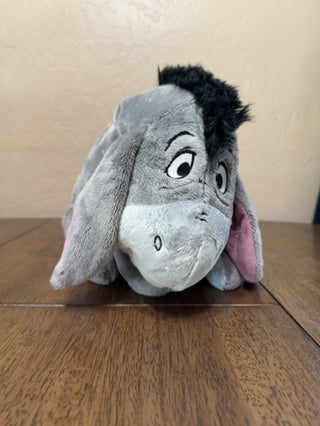 Disney Store Exclusive Eeyore 18" Plush Toy w Detachable Tail Winnie the Pooh