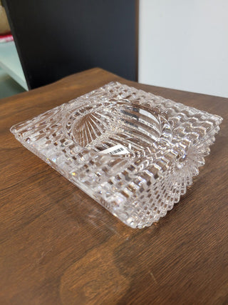 Vintage Mikasa Cut Crystal Vide Poche Trinket Bowl RCD