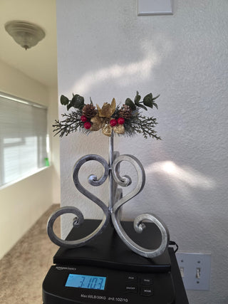 Heavy metal candle holder|123374