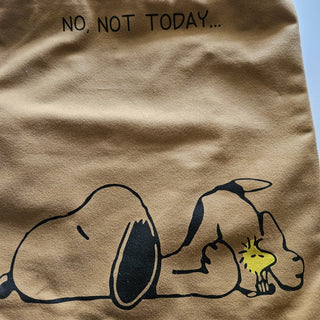 Peanuts - No, Not Today Yellow Tote Bag (BRI) - MTS|105178
