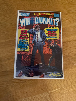 Comic Book: Who Dunnit