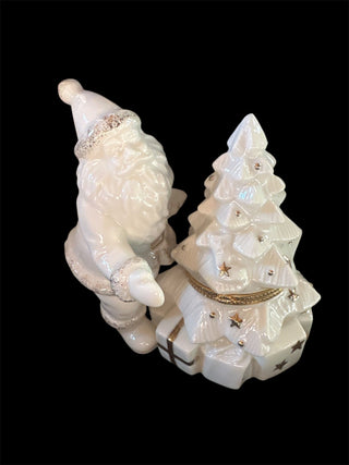 Mikasa Santa's Tree Jewelry Box Holiday Elegance #62 VV MTS|134545