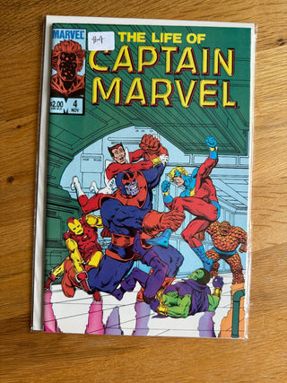 Comic Book: Captain Marvel Issue 4