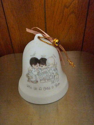 Precious Moments "Unto Us A Child Is Born" Bell