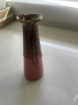 Vtg.Pottery Bud Vase-RSV