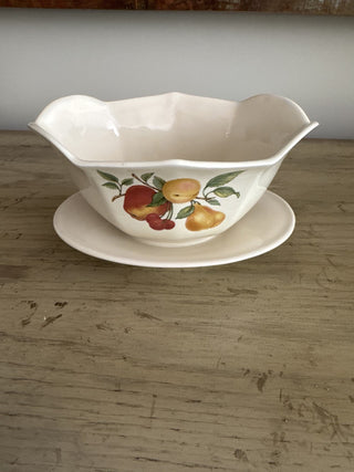 AJ - Fruit Pattern Gravy Boat MTS|90701