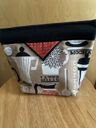 Pull tab Coffe theme pouch. #SM RCD|136745