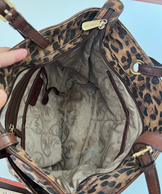 Leopard Michael Kors tote RSV|77892