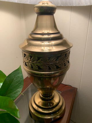 Vntg Stiffel brass lamp|134374