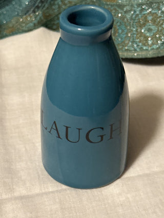 Small blue bottle "Laugh". #SM. RCD|75191