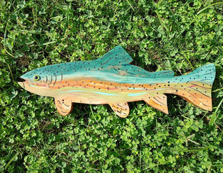 Hand Painted Trout 2|105023
