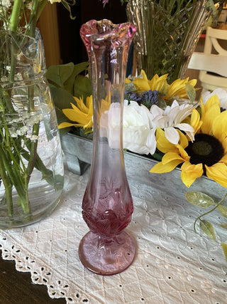 Fenton Pink Bud Vase RCD|73794