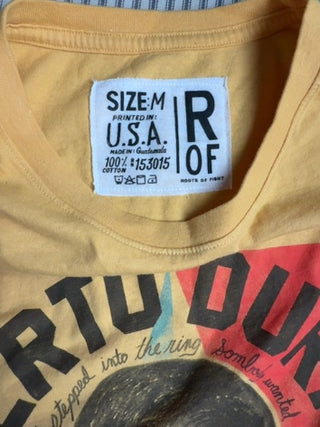 NEW Roots of Fight Roberto Duran tee