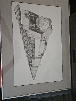 MTS-RM826-Locomotive Framed Sketch
